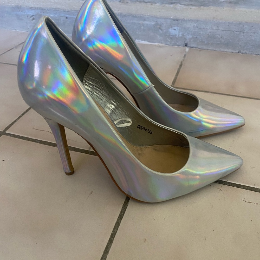 Forever 21 holographic heels